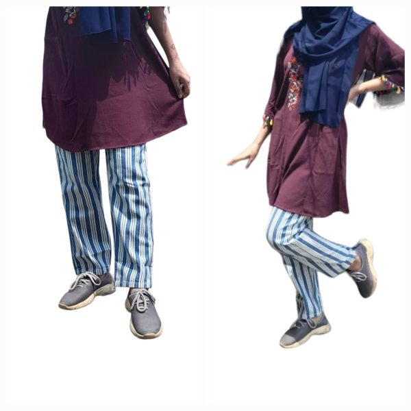 Denim Cotton Formal Pant