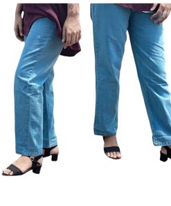 Denim Cotton Formal Pant