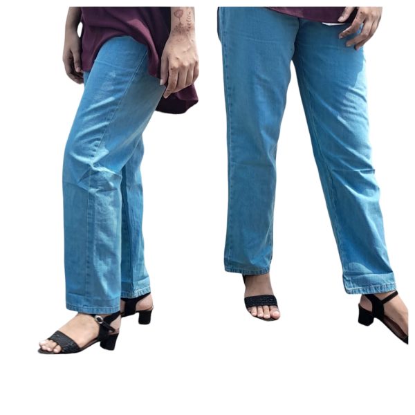 Denim Cotton Formal Pant