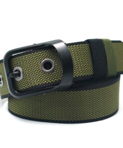 Nylon Belt Fully Adjustable Strap for Work, Outdoor Sports & Travel | Metal Buckle | Nylon Belt 04