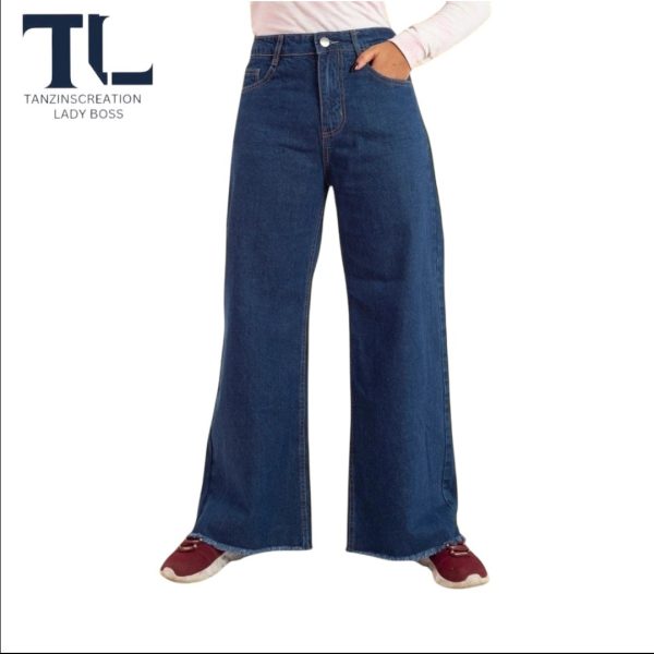 Denim Cotton Plazu (Blue)
