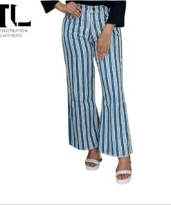 Denim Cotton Plazu (Blue Step)